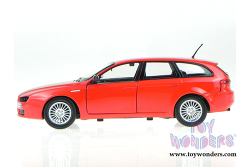 Showcasts Collectibles - Alfa Romeo 159 SW Hardtop (1/24 scale diecast model car, Red) 73372R/6