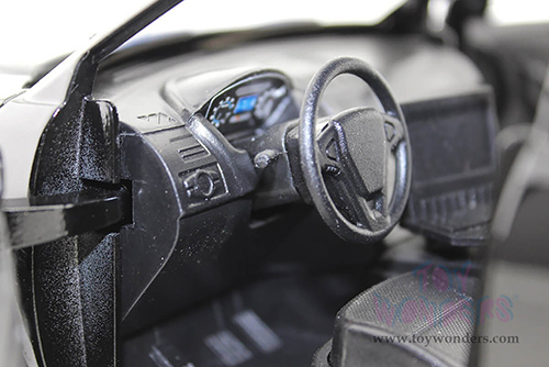 Motormax - Ford PI Utility Interceptor Police Car Plain (2015, 1/18 scale diecast model car, Black) 73543