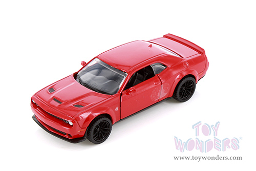 Showcasts® Collectibles - Dodge Challenger SRT Hellcat Widebody Hardtop (2018, 5" diecast model car, Asstd.) 73675D MAP: $7.99