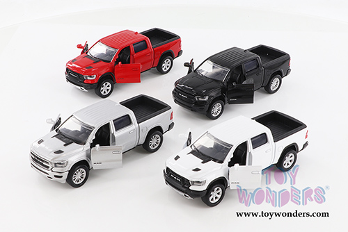Showcasts Collectibles - Ram 1500 Crew Cab Pickup Truck Assortment (2019, 1/43 scale diecast model car, Asstd.) 73679/2D