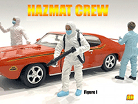 American Diorama Figurine - Hazmat Crew - Figure I (1/18 scale, White) 76267