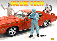 American Diorama Figurine - Hazmat Crew - Figure IV (1/18 scale, Light Blue) 76270