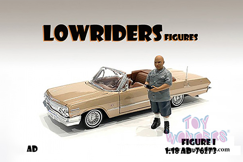 American Diorama Figurine - Lowriderz Figure I (1/18 scale, Gray) 76273