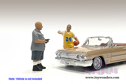 American Diorama Figurine - Lowriderz Figure I (1/18 scale, Gray) 76273