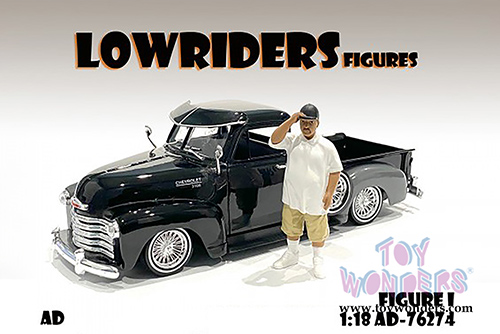 American Diorama Figurine - Lowriderz Figure II (1/18 scale, Beige/White) 76274