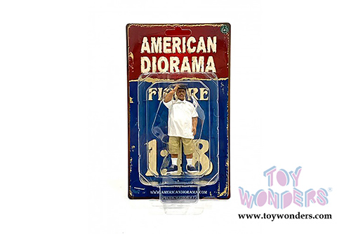 American Diorama Figurine - Lowriderz Figure II (1/18 scale, Beige/White) 76274