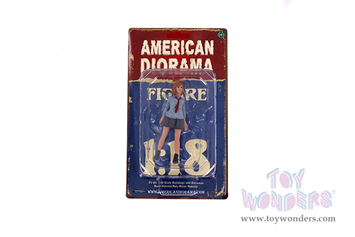 American Diorama Figurine - Car Meet 1 Figure V (1/18 scale, Gray) 76281