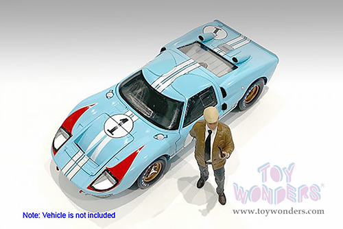 American Diorama Figurine - Race Day 2 Figure III (1/18 scale, Brown/Blue) 76297