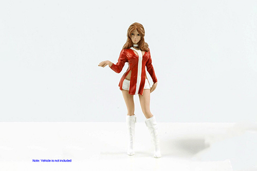 American Diorama Figurine - Race Day 2 Figure V (1/18 scale, Red/White) 76299