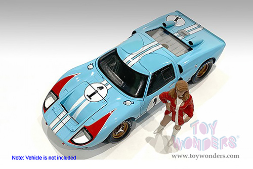 American Diorama Figurine - Race Day 2 Figure VI (1/18 scale, Red/White) 76300