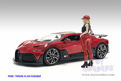 American Diorama Figurine - Girls Night Out - Paris (1/18  scale, Black/Red) 76301