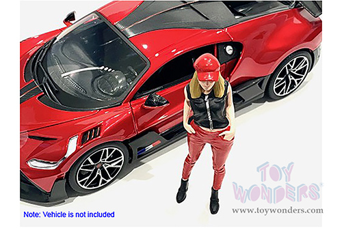 American Diorama Figurine - Girls Night Out - Paris (1/18  scale, Black/Red) 76301