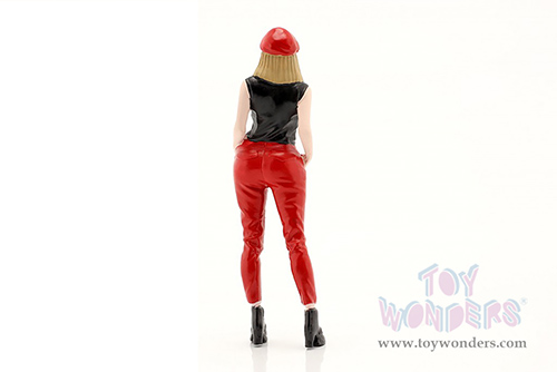 American Diorama Figurine - Girls Night Out - Paris (1/18  scale, Black/Red) 76301