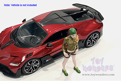 American Diorama Figurine - Girls Night Out - Kate (1/18  scale, Green/Brown) 76302