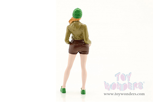 American Diorama Figurine - Girls Night Out - Kate (1/18  scale, Green/Brown) 76302