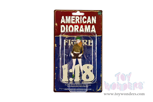 American Diorama Figurine - Girls Night Out - Kate (1/18  scale, Green/Brown) 76302