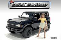 American Diorama Figurine - The Dealership - Customer II (1/18  scale, Yellow/Light Green) 76309