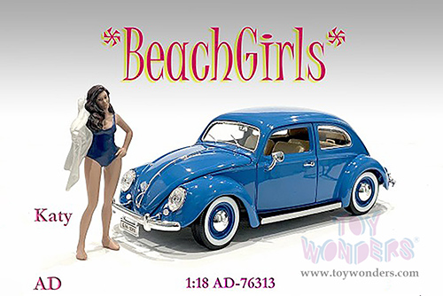 American Diorama Figurine - Beach Girls - Katy (1/18 scale, Dark Blue) 76313