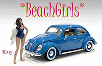 American Diorama Figurine - Beach Girls - Katy (1/18 scale, Dark Blue) 76313