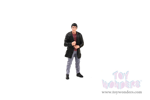 American Diorama Figurine - Car Meet 3 Figure 3 (1/18 scale, Black/Gray) 76328