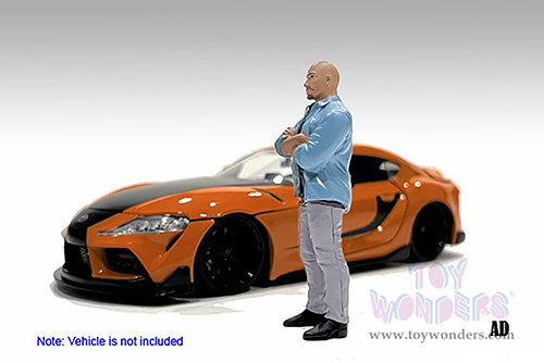 American Diorama Figurine - Car Meet 3 Figure 6 (1/18 scale, Blue/Gray) 76331