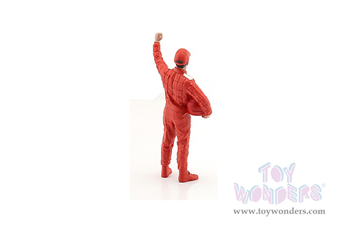 American Diorama Figurine - Racing Legends | The 90s Driver B (1/18 scale, Red/White) 76356