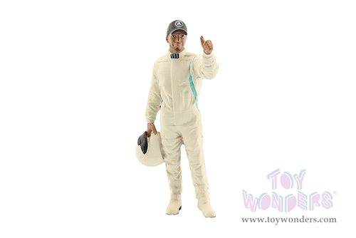 American Diorama Figurine - Racing Legends | The 2000s Driver A (1/18 scale, Cream) 76357