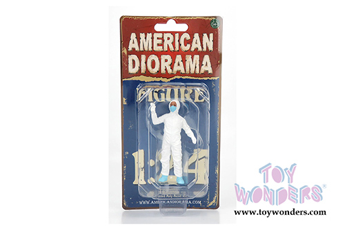 American Diorama Figurine - Hazmat Crew - Figure VI (1/24 scale, White) 76372