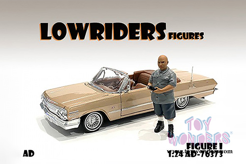 American Diorama Figurine - Lowriderz Figure I (1/24 scale, Gray) 76373