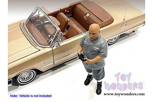 American Diorama Figurine - Lowriderz Figure I (1/24 scale, Gray) 76373