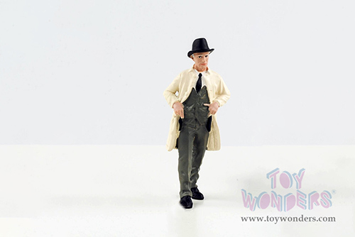 American Diorama Figurine - Race Day 2 Figure II (1/24 scale, Light Cream/Gray) 76396