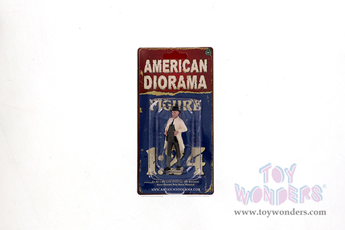 American Diorama Figurine - Race Day 2 Figure II (1/24 scale, Light Cream/Gray) 76396