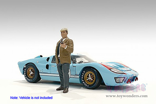 American Diorama Figurine - Race Day 2 Figure III (1/24 scale, Brown/Blue) 76397