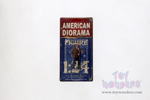 American Diorama Figurine - Race Day 2 Figure III (1/24 scale, Brown/Blue) 76397
