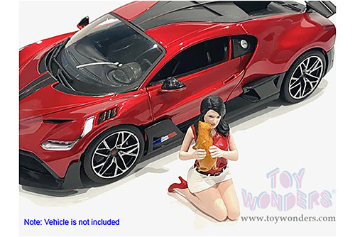 American Diorama Figurine - Girls Night Out - Gigi (1/24  scale, Red/White) 76404