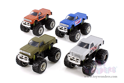 Showcasts® Collectibles - Mighty Monster Trucks (5" diecast model car, Asstd.) 76559D MAP: $7.99