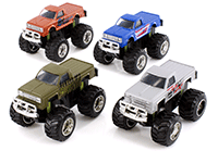 
Showcasts® Collectibles - Mighty Monster Trucks (5" diecast model car, Asstd.) 76559D