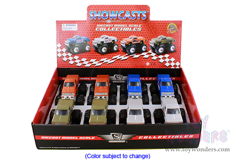 Showcasts® Collectibles - Mighty Monster Trucks (5" diecast model car, Asstd.) 76559D MAP: $7.99