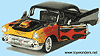 Motormax - Chevy Bel Air Hard Top (1957, 1:24, Asstd. w/Flame) 76608D Motor Max 1/24 scale diecast Chevy model cars