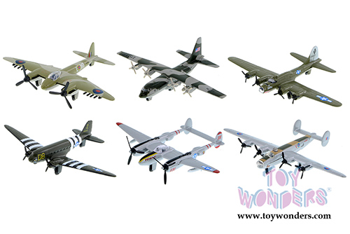 Showcasts Collectibles - Aircraft Assortment D (Assorted scale diecast models, Asstd.) 77000DT/D