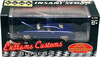Show product details for Hawk Extreme Customs Cruisers - Insani Sedan Hard Top Thom Taylor Design (1:24, Dark Blue Metallic) 77002BU