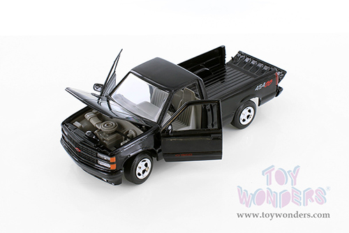 Showcasts® Collectibles - Chevrolet® 454 SS™ Pickup Truck (1992, 1/24 scale die cast model car, Black) 77203BKD MAP: $19.99