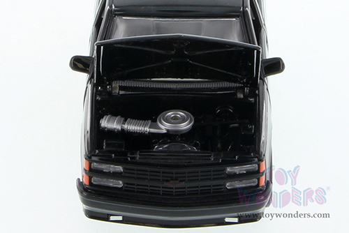Showcasts® Collectibles - Chevrolet® 454 SS™ Pickup Truck (1992, 1/24 scale die cast model car, Black) 77203BKD MAP: $19.99