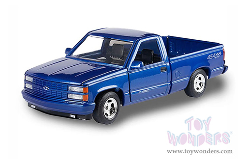 Showcasts® Collectibles - Chevrolet® 454 SS™ Pickup Truck (1992, 1/24 scale diecast model car, Blue) 77203BU MAP: $22.99
