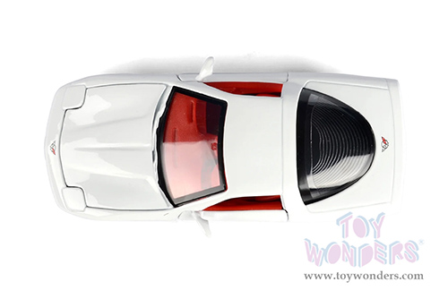 Showcasts®  Collectibles - Chevrolet® Corvette® Hardtop (1997, 1/24 scale diecast model car, White) 77210W MAP: $22.99