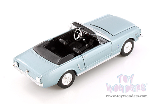 Showcasts® Collectibles - Ford Mustang Convertible (1964½, 1/24 scale diecast model car, Asstd.) 77212D MAP: 19.99