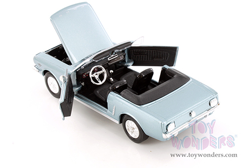 Showcasts® Collectibles - Ford Mustang Convertible (1964½, 1/24 scale diecast model car, Asstd.) 77212D MAP: 19.99