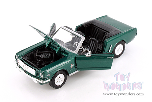 Showcasts® Collectibles - Ford Mustang Convertible (1964½, 1/24 scale diecast model car, Asstd.) 77212D MAP: 19.99