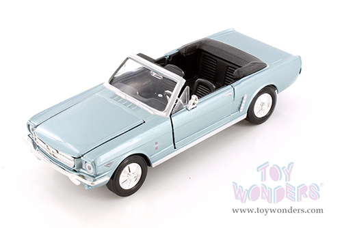 Showcasts® Collectibles - Ford Mustang Convertible (1964½, 1/24 scale diecast model car, Asstd.) 77212D MAP: 19.99