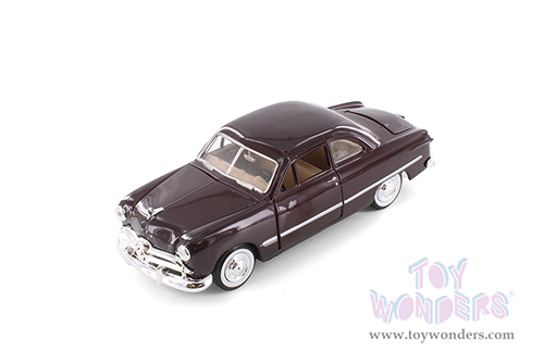 Showcasts® Collectibles - Ford Coupe Hardtop (1949, 1/24 scale diecast model car, Burgundy) 77213BG MAP: $22.99